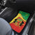Personalized Congo-Brazzaville Independence Day Car Mats Coat Of Arms Grunge Style - Wonder Print Shop