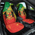 Personalized Congo-Brazzaville Independence Day Car Seat Cover Coat Of Arms Grunge Style - Wonder Print Shop