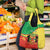 Personalized Congo-Brazzaville Independence Day Grocery Bag Coat Of Arms Grunge Style - Wonder Print Shop