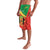 Personalized Congo-Brazzaville Independence Day Lavalava Coat Of Arms Grunge Style - Wonder Print Shop