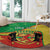 Personalized Congo-Brazzaville Independence Day Round Carpet Coat Of Arms Grunge Style - Wonder Print Shop