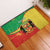 Personalized Congo-Brazzaville Independence Day Rubber Doormat Coat Of Arms Grunge Style - Wonder Print Shop
