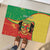 Personalized Congo-Brazzaville Independence Day Rubber Doormat Coat Of Arms Grunge Style - Wonder Print Shop