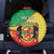 Personalized Congo-Brazzaville Independence Day Spare Tire Cover Coat Of Arms Grunge Style - Wonder Print Shop