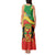 Personalized Congo-Brazzaville Independence Day Tank Maxi Dress Coat Of Arms Grunge Style - Wonder Print Shop