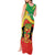 Personalized Congo-Brazzaville Independence Day Tank Maxi Dress Coat Of Arms Grunge Style - Wonder Print Shop
