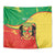Personalized Congo-Brazzaville Independence Day Tapestry Coat Of Arms Grunge Style - Wonder Print Shop