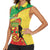Personalized Congo-Brazzaville Independence Day Women Sleeveless Polo Shirt Coat Of Arms Grunge Style - Wonder Print Shop