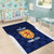 Custom Scotland Cricket Area Rug Go Scots Thistle Pattern - Wonder Print Shop