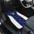 Custom Scotland Cricket Car Mats Go Scots Thistle Pattern - Wonder Print Shop
