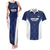 Custom Scotland Cricket Couples Matching Tank Maxi Dress and Hawaiian Shirt Go Scots Thistle Pattern - Wonder Print Shop