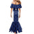 Custom Scotland Cricket Family Matching Mermaid Dress and Hawaiian Shirt Go Scots Thistle Pattern - Wonder Print Shop