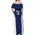 Custom Scotland Cricket Family Matching Off Shoulder Maxi Dress and Hawaiian Shirt Go Scots Thistle Pattern - Wonder Print Shop