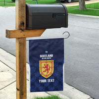 Custom Scotland Cricket Garden Flag Go Scots Thistle Pattern - Wonder Print Shop