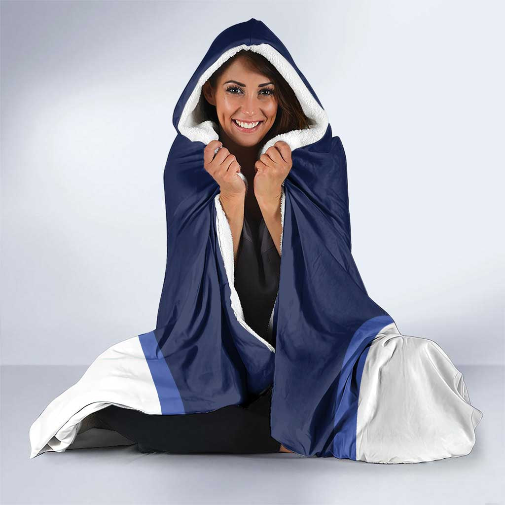 Custom Scotland Cricket Hooded Blanket Go Scots Thistle Pattern - Wonder Print Shop