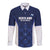 Custom Scotland Cricket Long Sleeve Button Shirt Go Scots Thistle Pattern - Wonder Print Shop