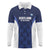 Custom Scotland Cricket Long Sleeve Polo Shirt Go Scots Thistle Pattern - Wonder Print Shop