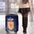 Custom Scotland Cricket Luggage Cover Go Scots Thistle Pattern - Wonder Print Shop