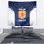 Custom Scotland Cricket Tapestry Go Scots Thistle Pattern - Wonder Print Shop