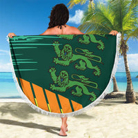 Custom Guernsey Cricket Beach Blanket Go Champions - Wonder Print Shop