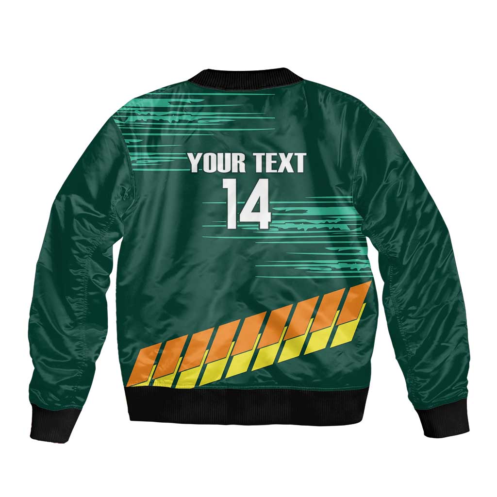 Custom Guernsey Cricket Bomber Jacket Go Champions - Wonder Print Shop