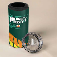 Custom Guernsey Cricket 4 in 1 Can Cooler Tumbler Go Champions - Wonder Print Shop