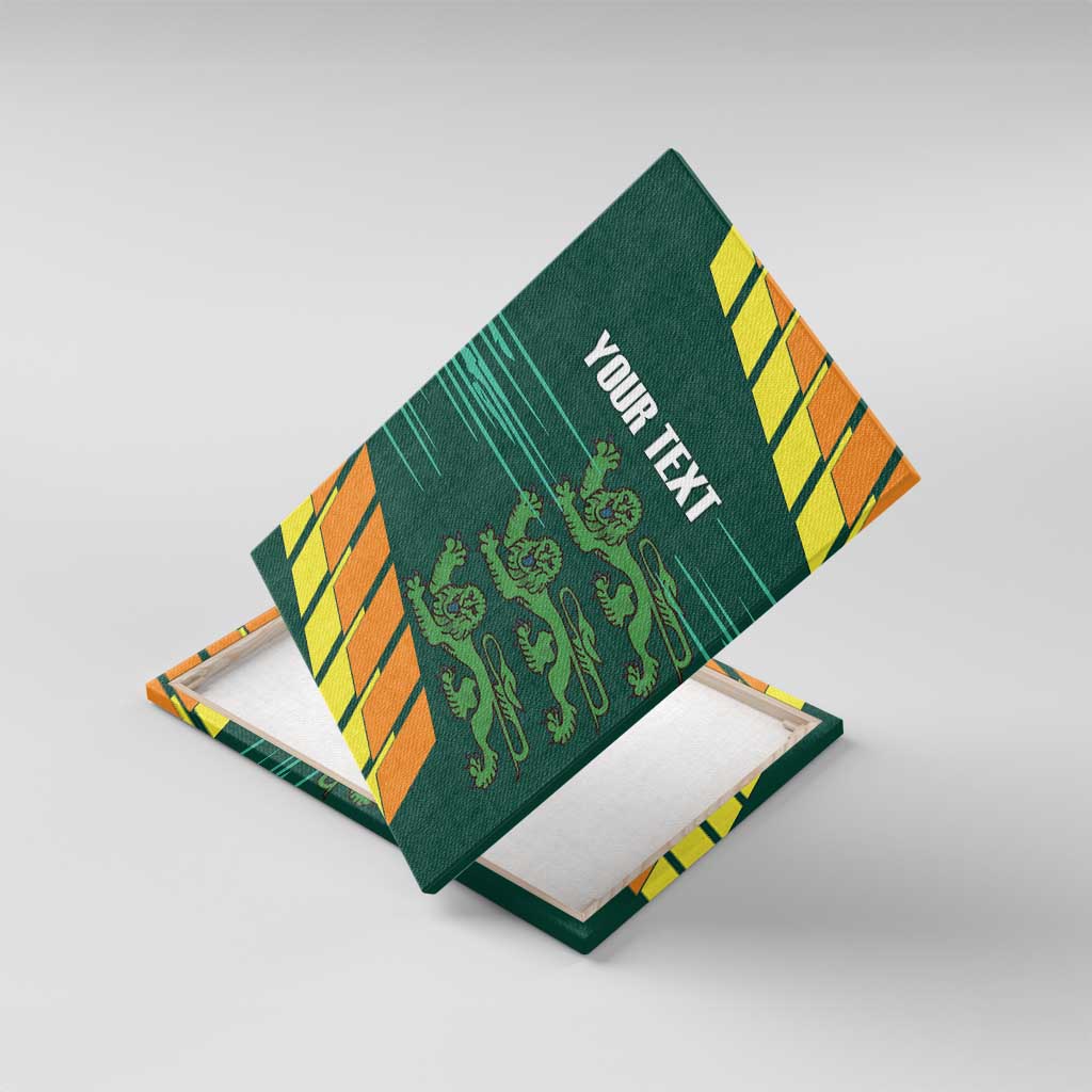 Custom Guernsey Cricket Canvas Wall Art Go Champions - Wonder Print Shop