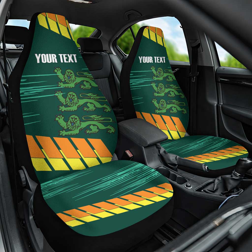 Custom Guernsey Cricket Car Seat Cover Go Champions - Wonder Print Shop