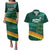 Custom Guernsey Cricket Couples Matching Puletasi and Hawaiian Shirt Go Champions - Wonder Print Shop