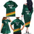 Custom Guernsey Cricket Family Matching Off The Shoulder Long Sleeve Dress and Hawaiian Shirt Go Champions - Wonder Print Shop