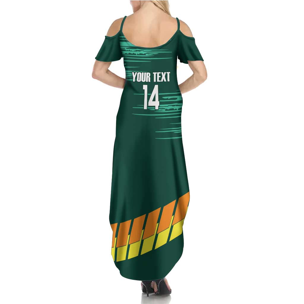 Custom Guernsey Cricket Family Matching Summer Maxi Dress and Hawaiian Shirt Go Champions - Wonder Print Shop