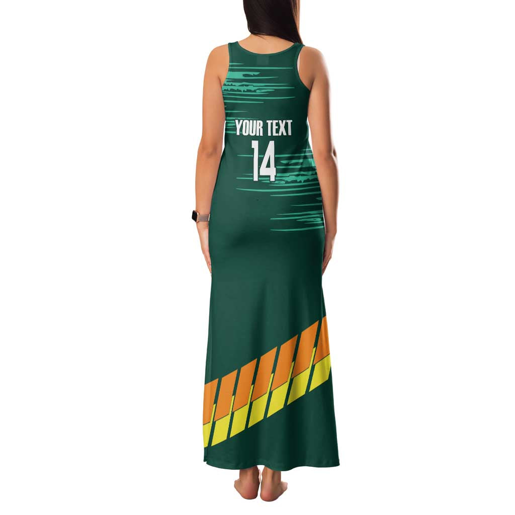 Custom Guernsey Cricket Family Matching Tank Maxi Dress and Hawaiian Shirt Go Champions - Wonder Print Shop