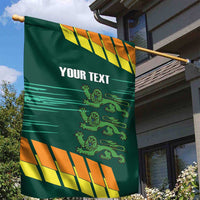 Custom Guernsey Cricket Garden Flag Go Champions - Wonder Print Shop