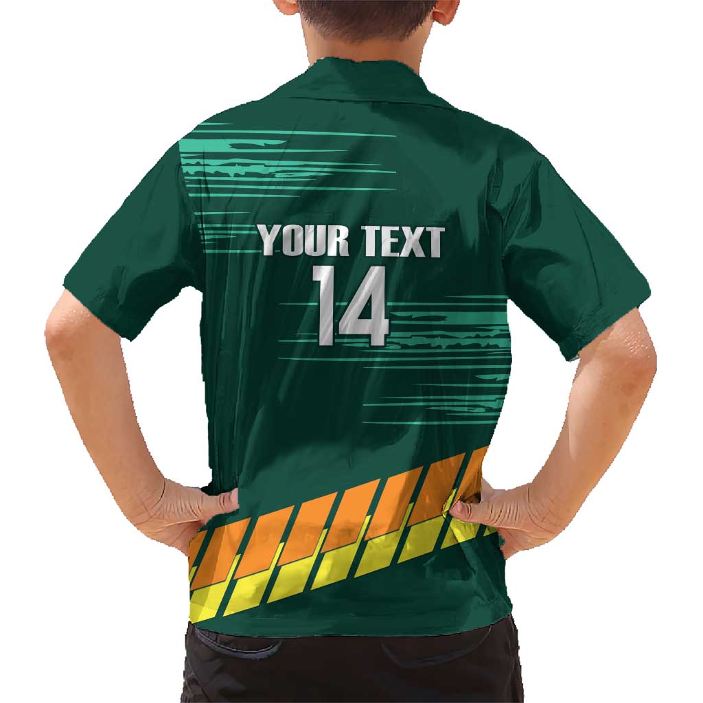 Custom Guernsey Cricket Kid Hawaiian Shirt Go Champions - Wonder Print Shop