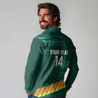 Custom Guernsey Cricket Long Sleeve Polo Shirt Go Champions - Wonder Print Shop