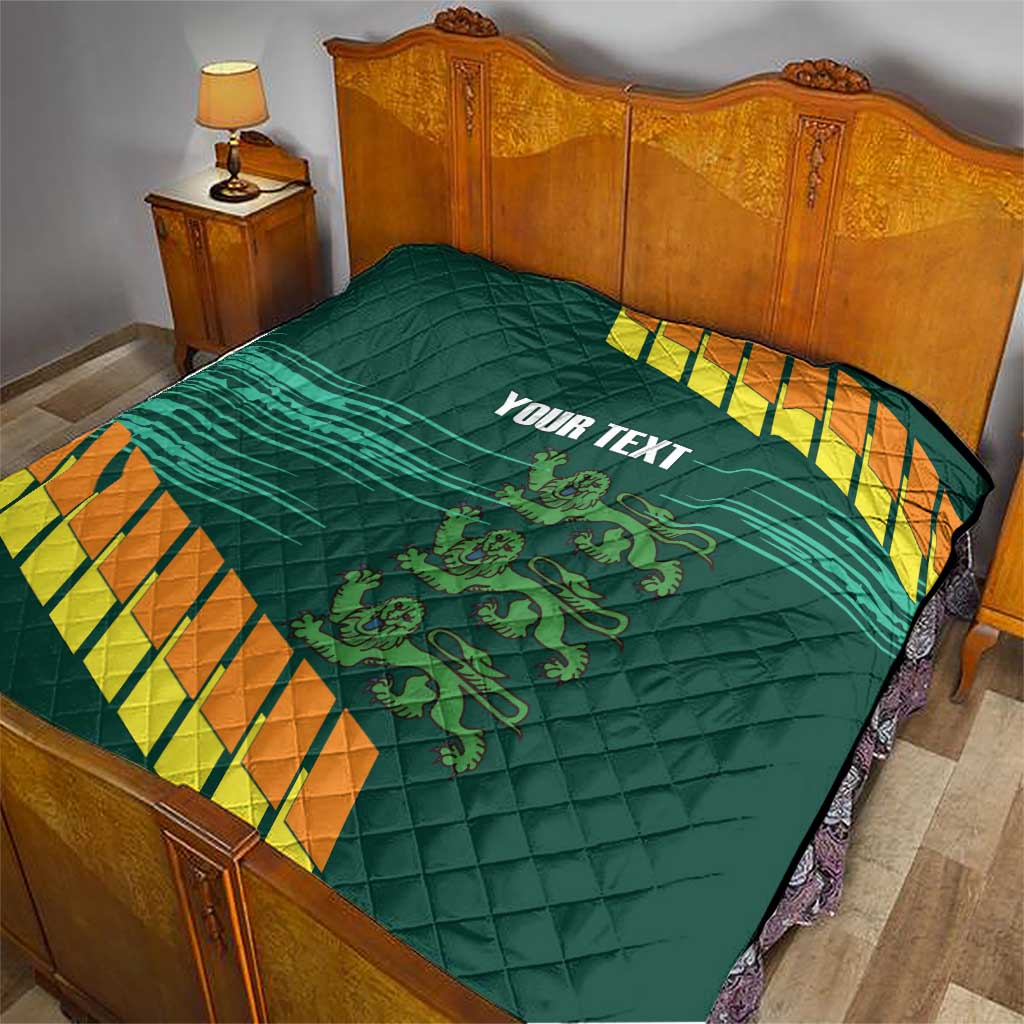 Custom Guernsey Cricket Quilt Go Champions - Wonder Print Shop