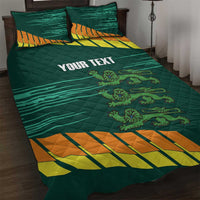 Custom Guernsey Cricket Quilt Bed Set Go Champions - Wonder Print Shop