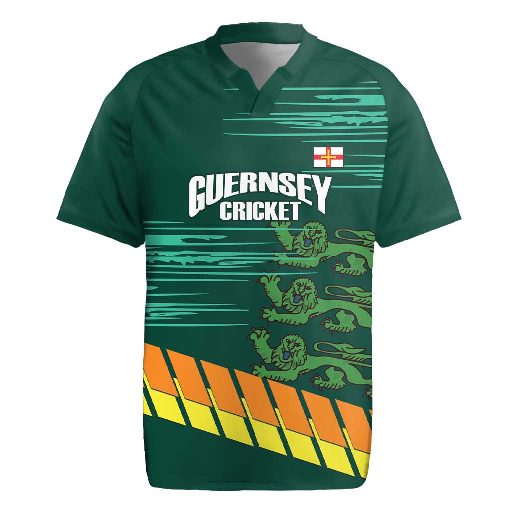 Custom Guernsey Cricket Rugby Jersey Go Champions - Wonder Print Shop
