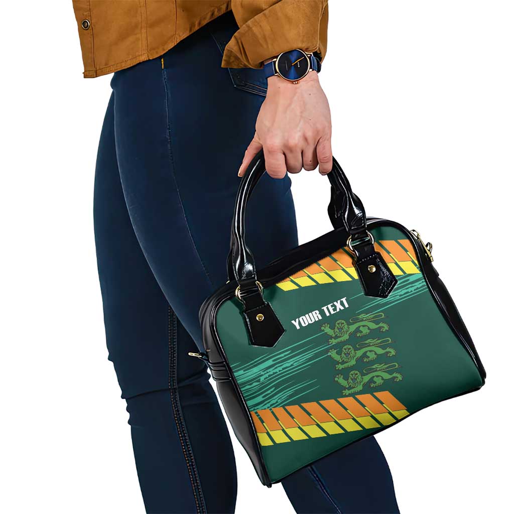 Custom Guernsey Cricket Shoulder Handbag Go Champions - Wonder Print Shop