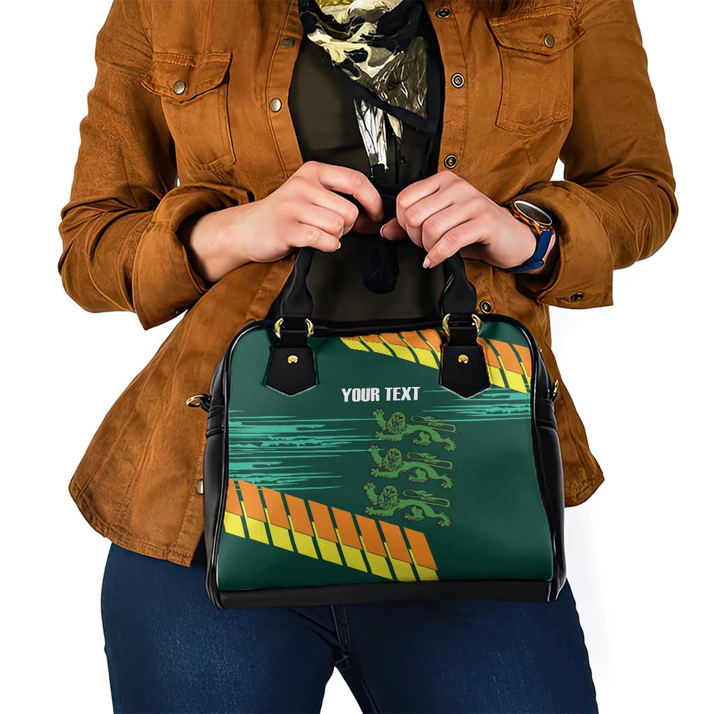 Custom Guernsey Cricket Shoulder Handbag Go Champions - Wonder Print Shop