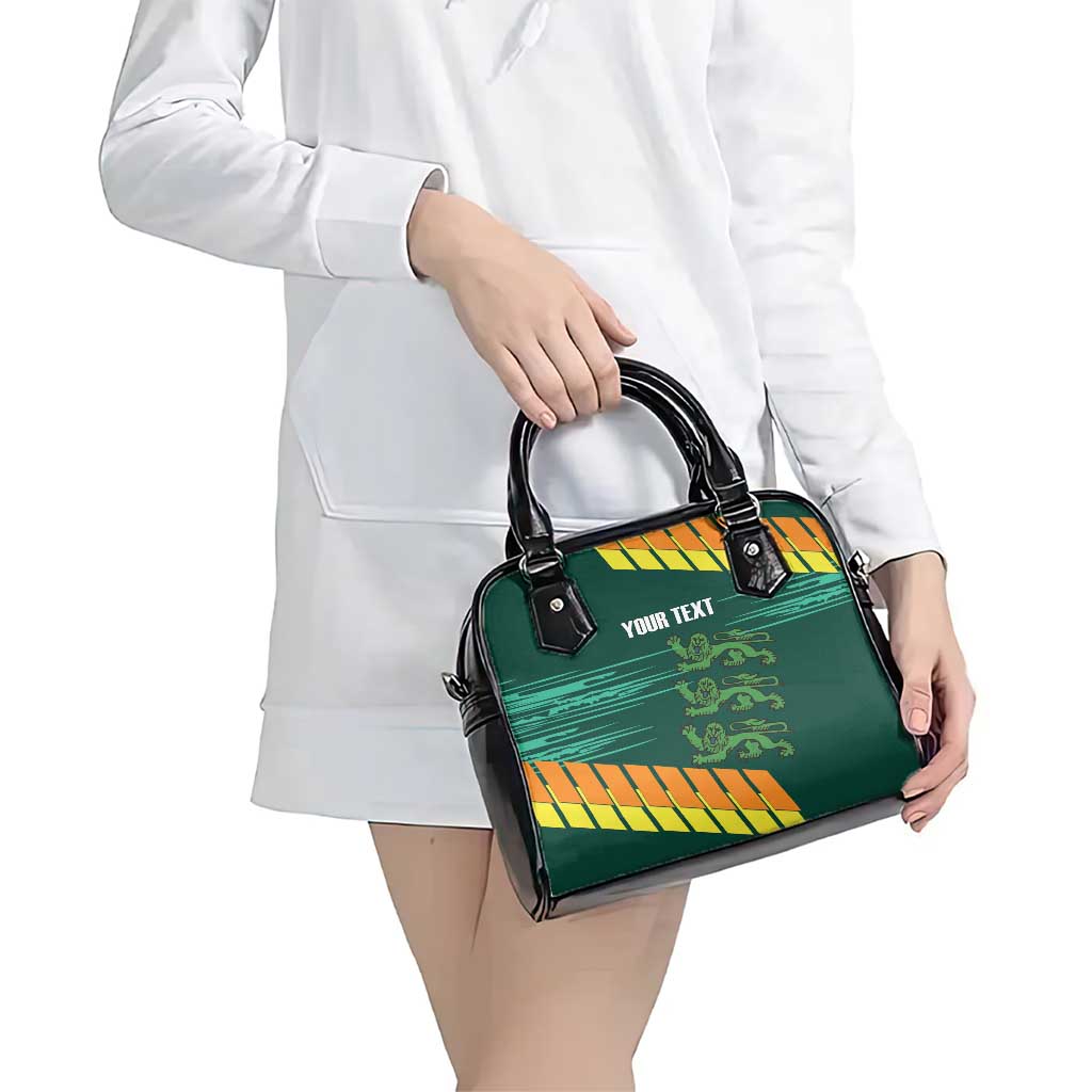 Custom Guernsey Cricket Shoulder Handbag Go Champions - Wonder Print Shop