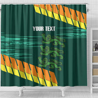 Custom Guernsey Cricket Shower Curtain Go Champions - Wonder Print Shop