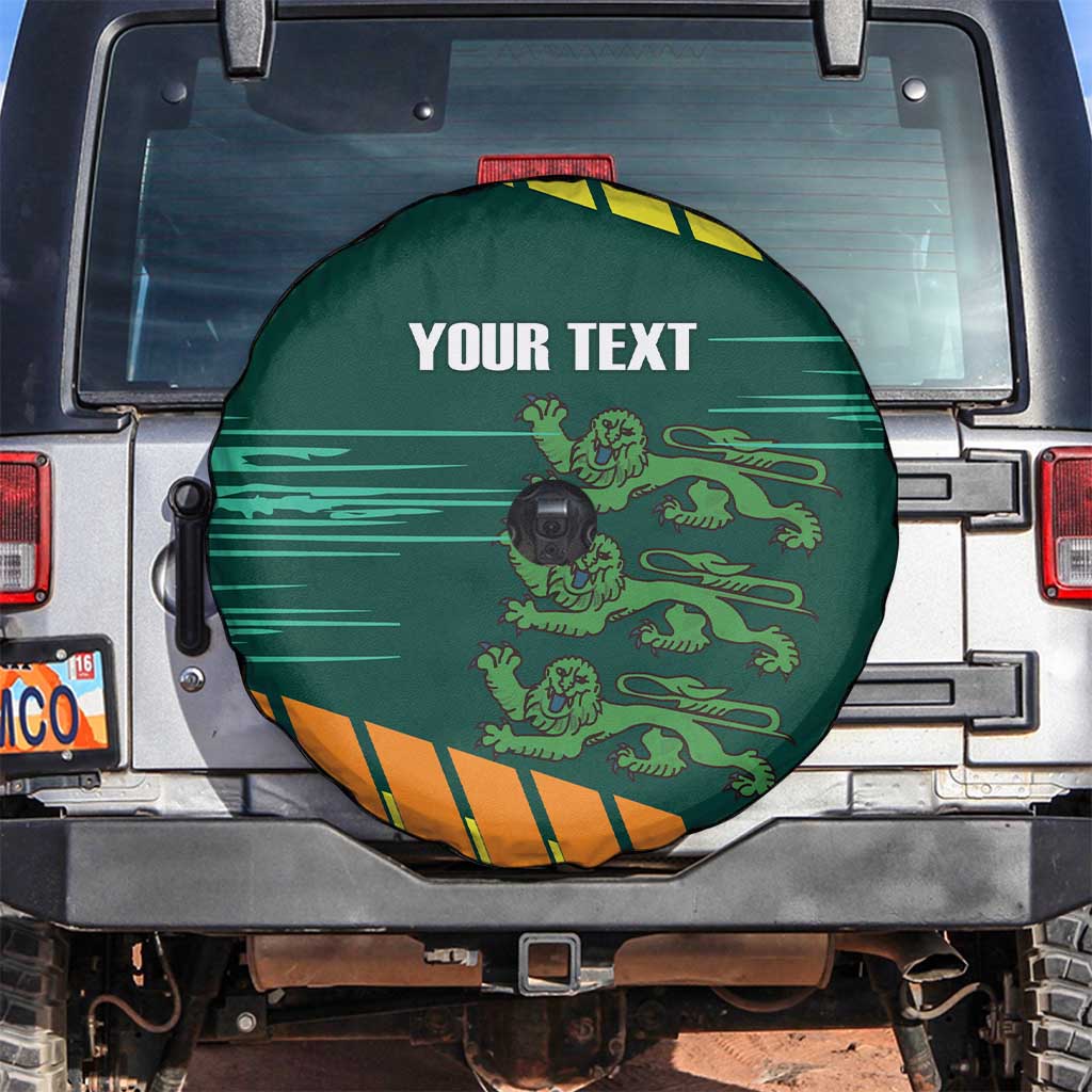 Custom Guernsey Cricket Spare Tire Cover Go Champions - Wonder Print Shop