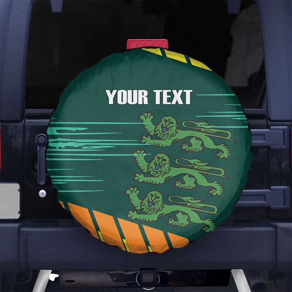 Custom Guernsey Cricket Spare Tire Cover Go Champions - Wonder Print Shop