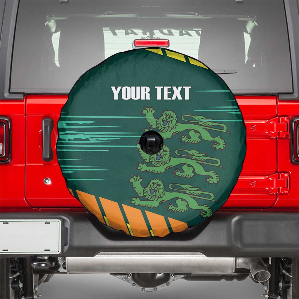 Custom Guernsey Cricket Spare Tire Cover Go Champions - Wonder Print Shop