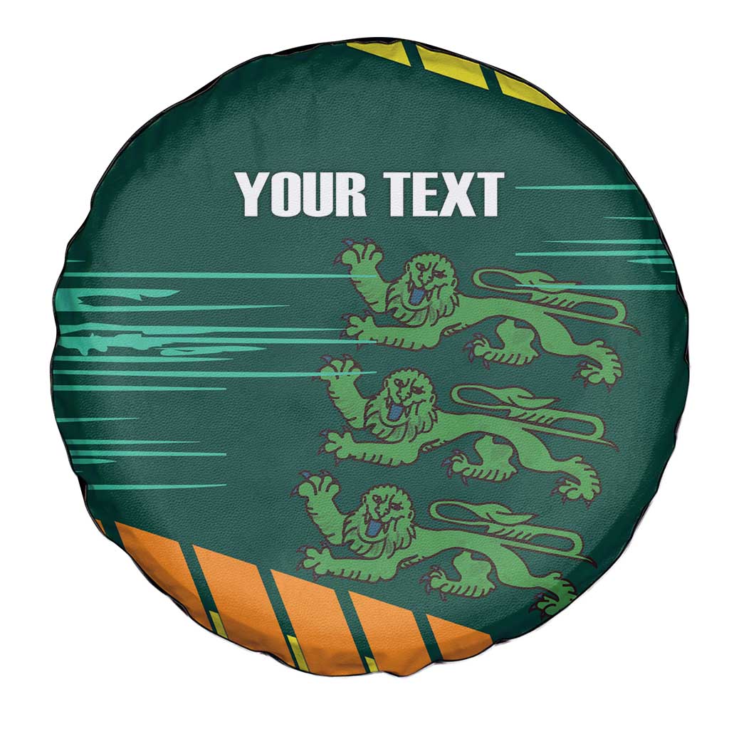 Custom Guernsey Cricket Spare Tire Cover Go Champions - Wonder Print Shop
