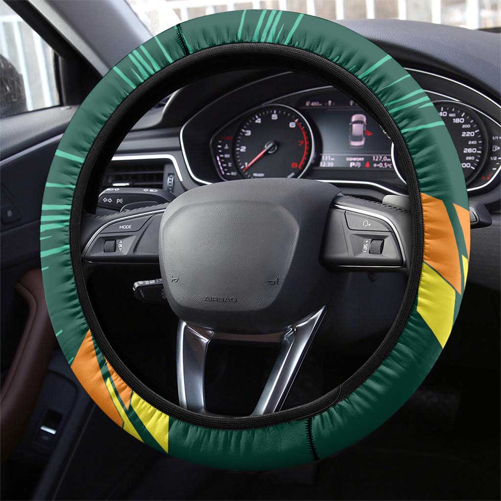 Guernsey Cricket Steering Wheel Cover Go Champions - Wonder Print Shop