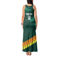 Custom Guernsey Cricket Tank Maxi Dress Go Champions - Wonder Print Shop