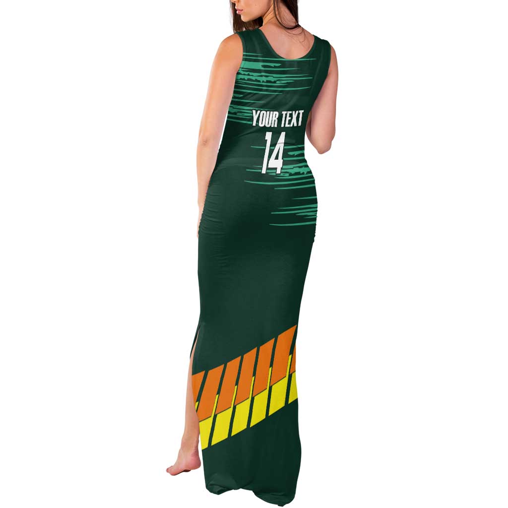 Custom Guernsey Cricket Tank Maxi Dress Go Champions - Wonder Print Shop