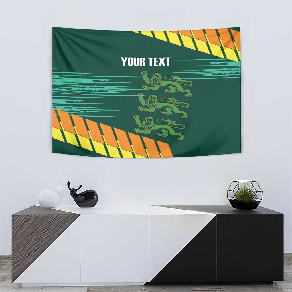 Custom Guernsey Cricket Tapestry Go Champions - Wonder Print Shop